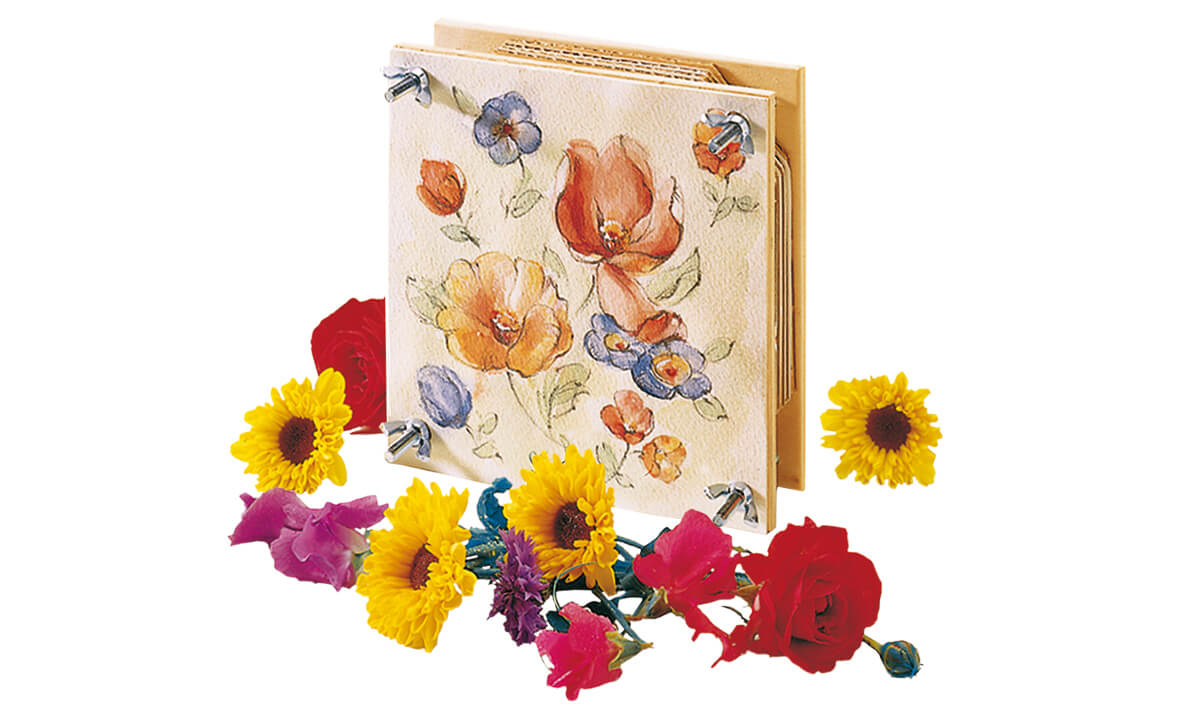 Bild 1 - Blumenpresse