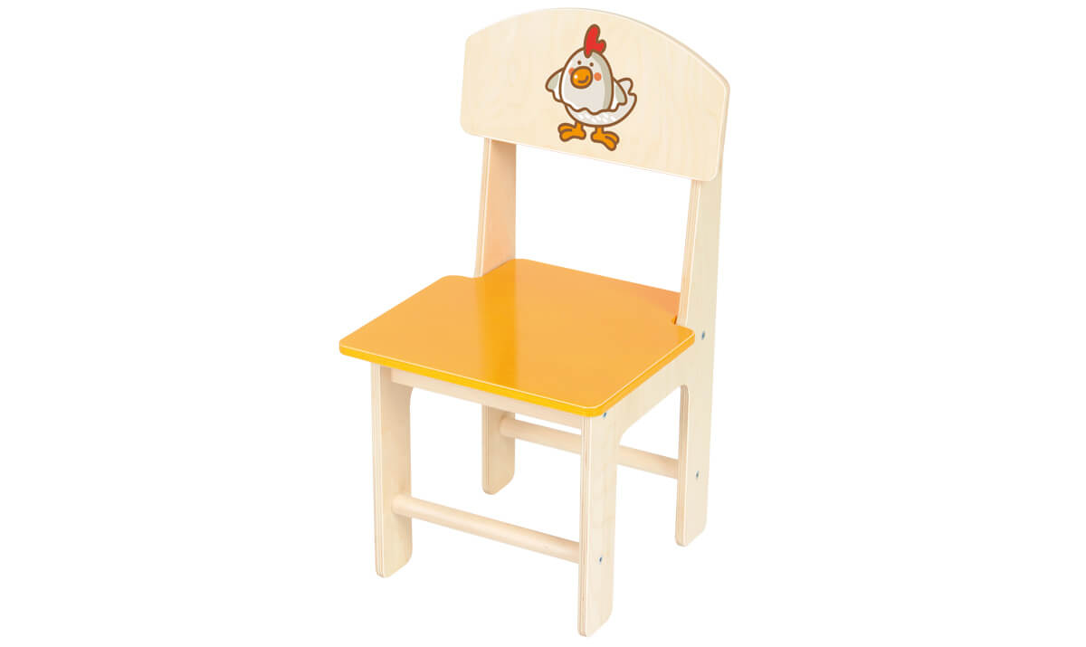Bild 1 - Kinderstuhl gelb
