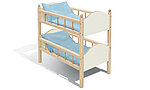 Bild 4 - Puppen-Etagenbett weiß